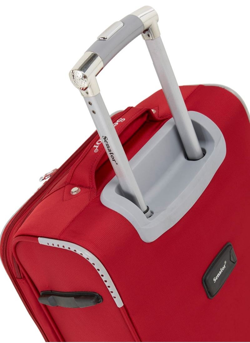 buy-senator-soft-shell-luggage-trolley-for-unisex-ultra-lightweight-expandable-suitcase-with-4-wheels-ll003-red_1eq