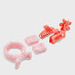 G1065 Pink Hair Accessories Set for Everyday Elegance