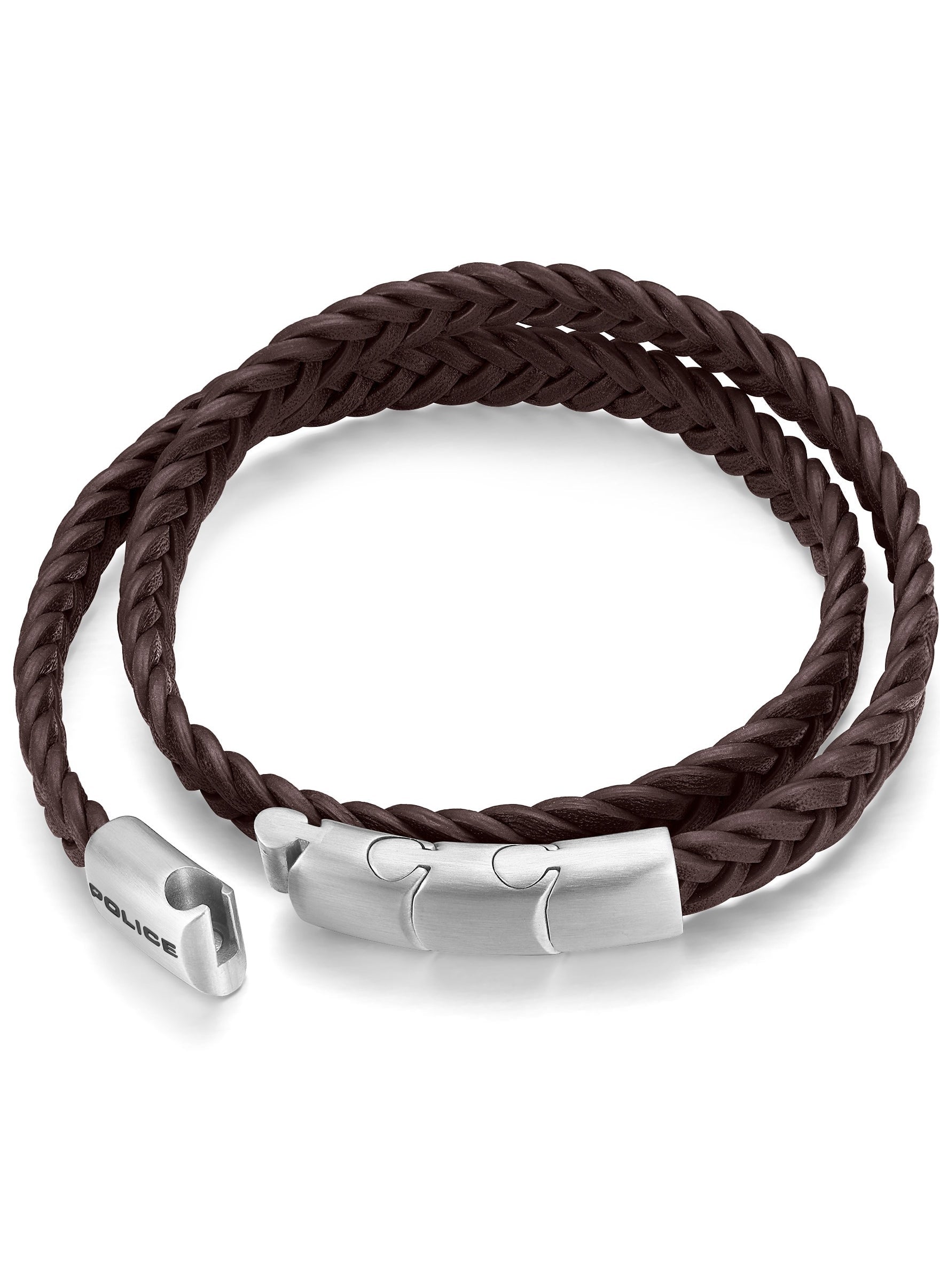buy-police-braid-dark-brown-leather-stainless-steel-gents-bracelet_3vc