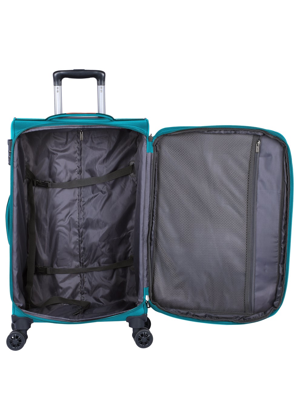 buy-eminent-expandable-luggage-trolley-bag-soft-suitcase-for-unisex-travel-polyester-shell-lightweight-with-tsa-lock-double-spinner-wheels-e777sz-large-checked-28-inch-green_69v