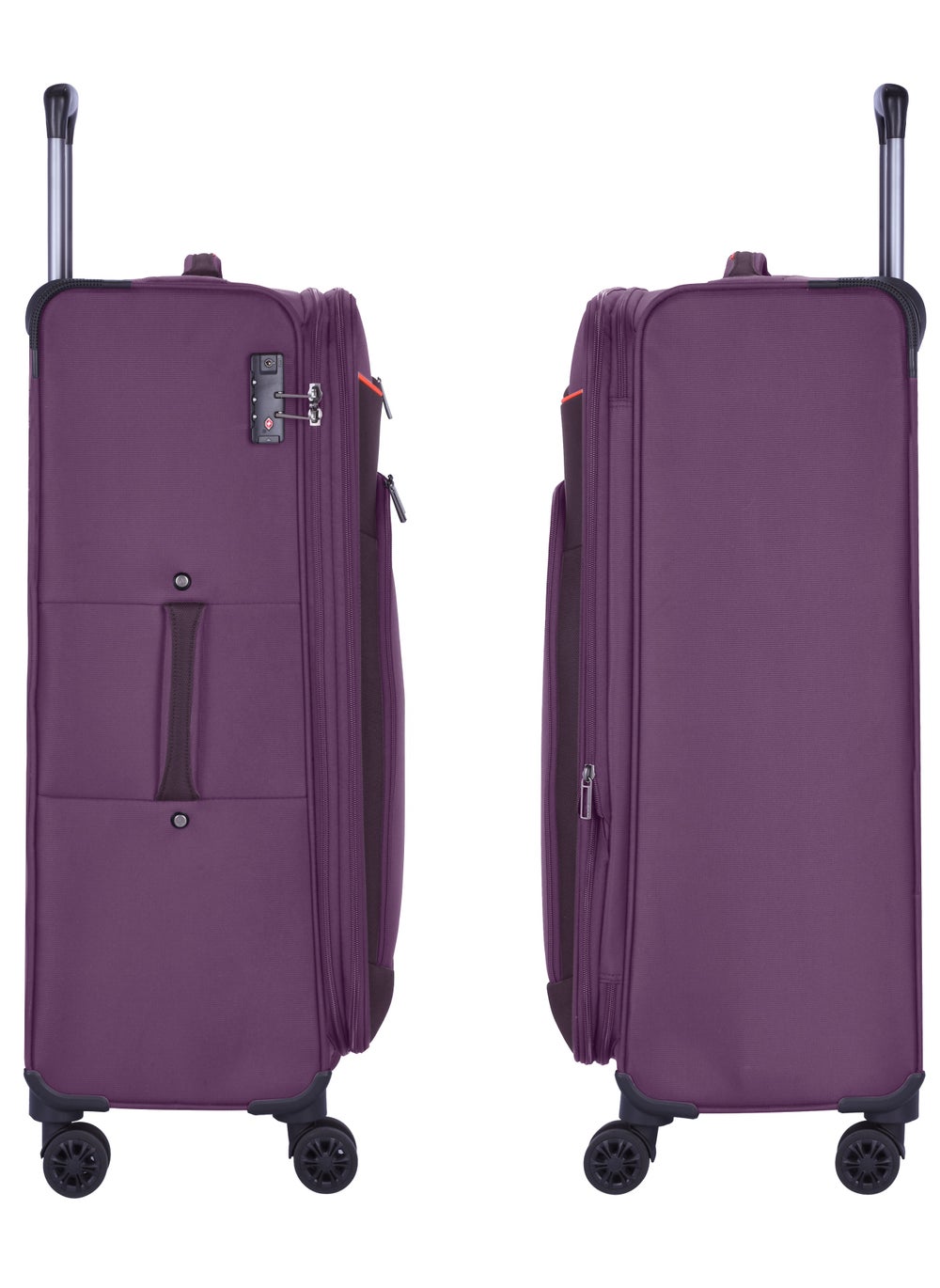 buy-eminent-unisex-soft-travel-bag-large-luggage-trolley-polyester-lightweight-expandable-4-double-spinner-wheeled-suitcase-with-3-digit-tsa-lock-e751-purple_12t