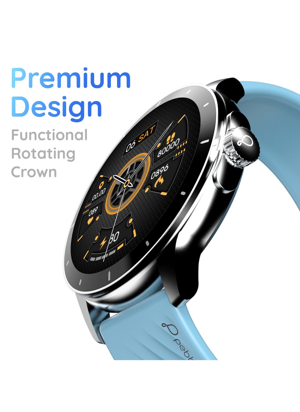 buy-pebble-polar-1-52-hd-round-display-smartwatch-quick-notification-compatible-for-android-ios-bt-calling-spo2-heart-rate-and-sleep-monitoring-multi-watch-faces-ai-voice-assistant-evening-grey_1vt