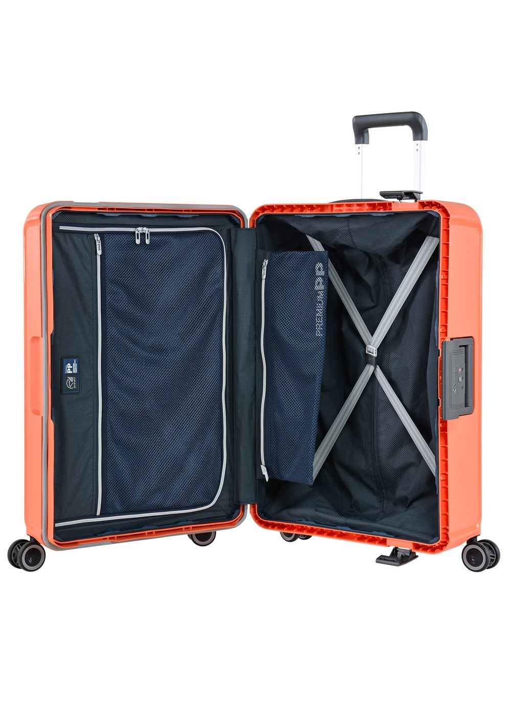 buy-eminent-vertica-hard-case-travel-bag-luggage-trolley-polypropylene-lightweight-suitcase-4-quiet-double-spinner-wheels-with-tsa-lock-b0006-orange_zte