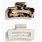 Elegant Duo Hair Claws Set – Grip & Style