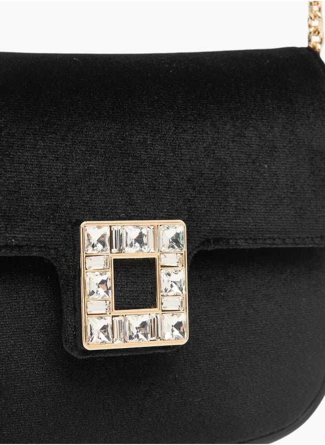 buy-celeste-womens-embellished-crossbody-bag-with-chain-strap-and-flap-closure_gtm