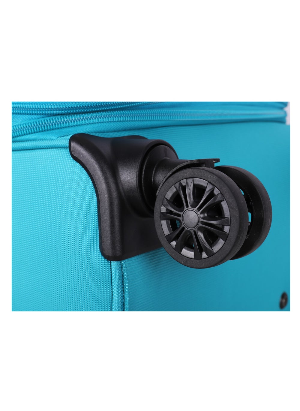 buy-eminent-unisex-soft-travel-bag-large-luggage-trolley-polyester-lightweight-expandable-4-double-spinner-wheeled-suitcase-with-3-digit-tsa-lock-e751-green_nhh