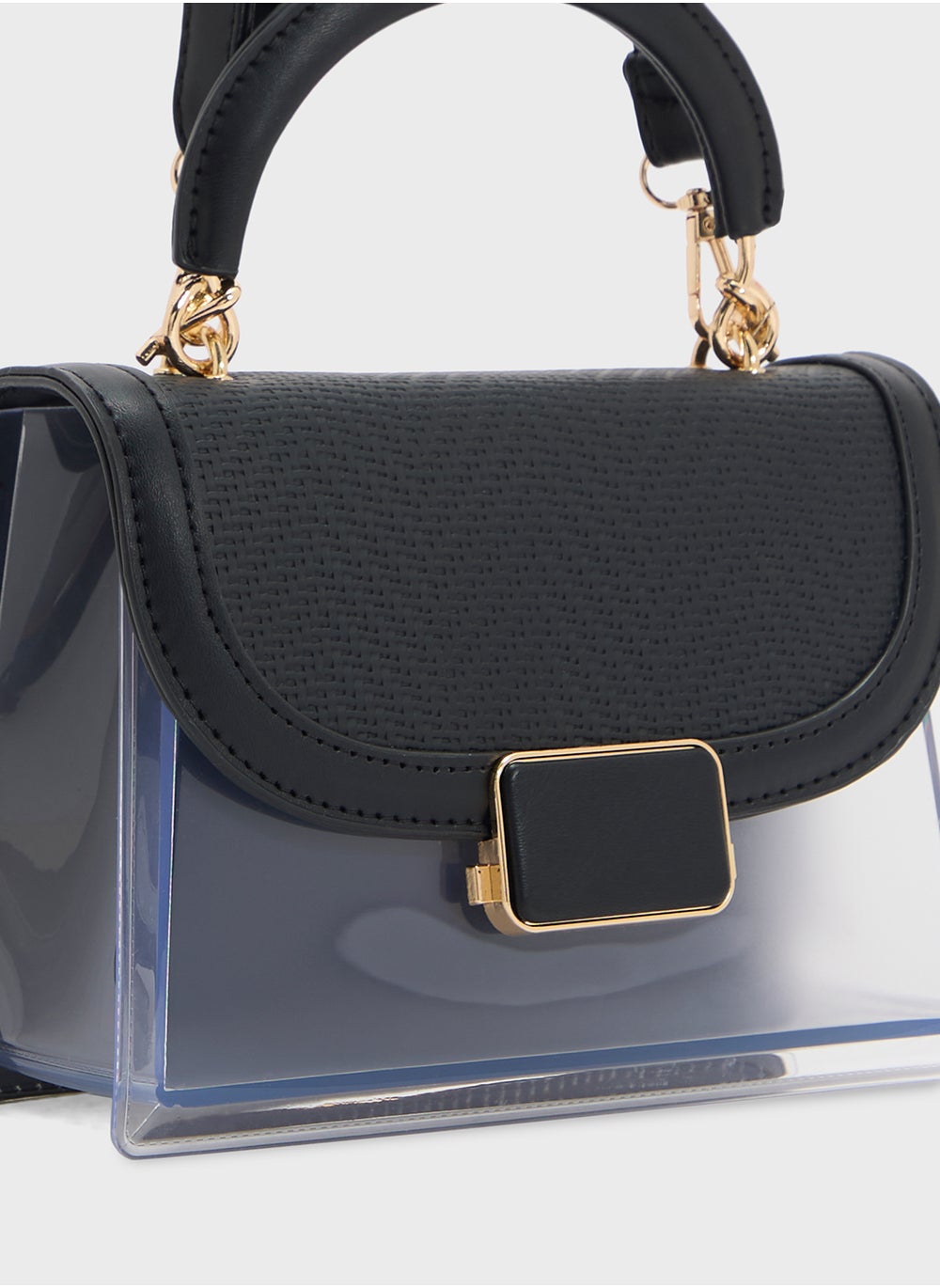 buy-ella-clear-satchel-with-tweed-flap_q37