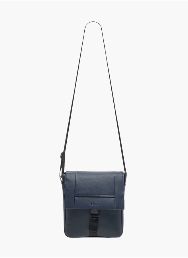 buy-lbl-by-shoexpress-men-s-textured-crossbody-bag-with-adjustable-strap_yfb