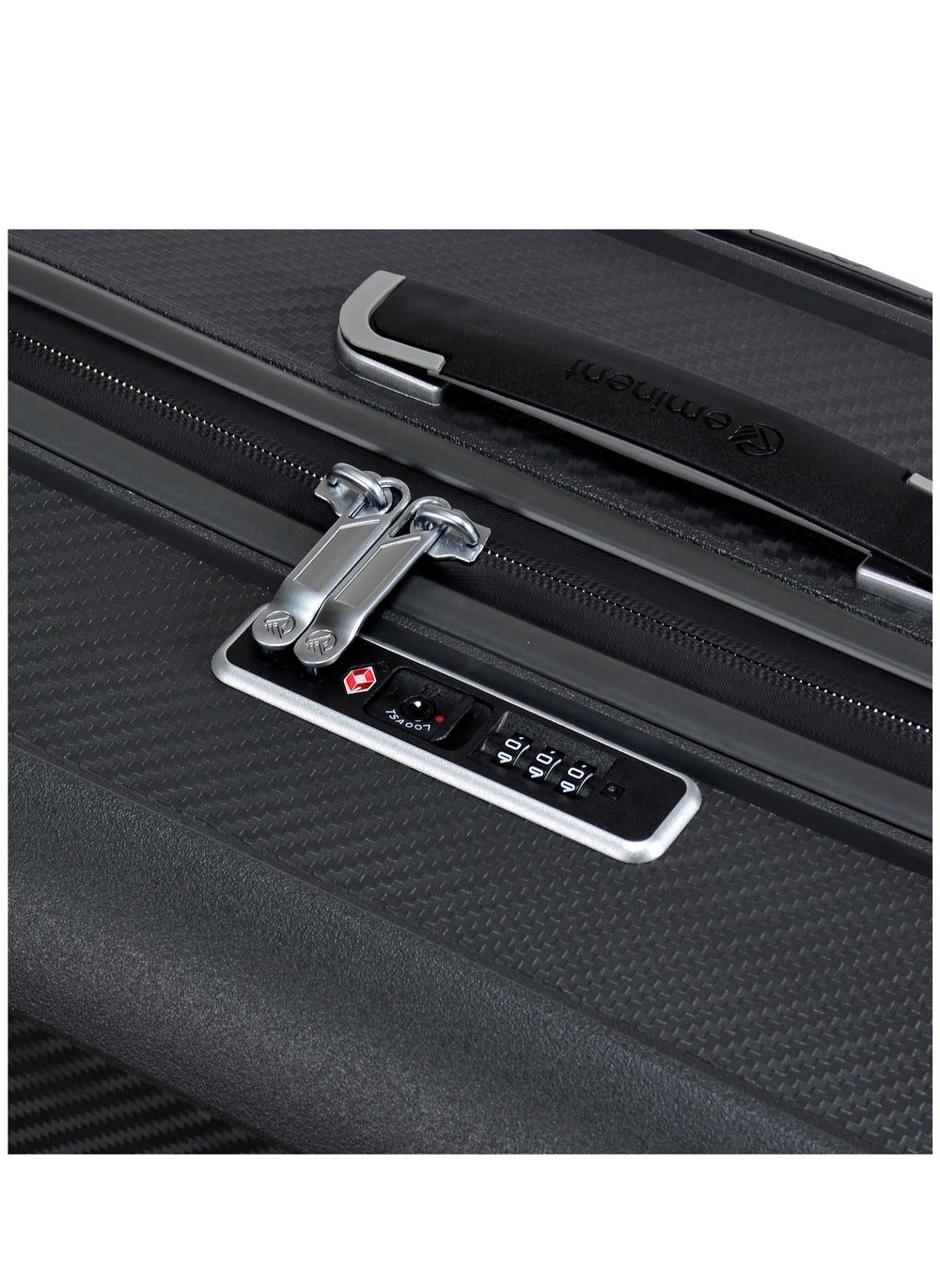 buy-eminent-champion-hard-case-travel-bag-luggage-trolley-polypropylene-lightweight-4-quiet-double-spinner-wheels-suitcase-with-tsa-lock-b0002-dark-grey_k6a
