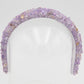 Monalisa Purple Stone Handcrafted Headband for Women