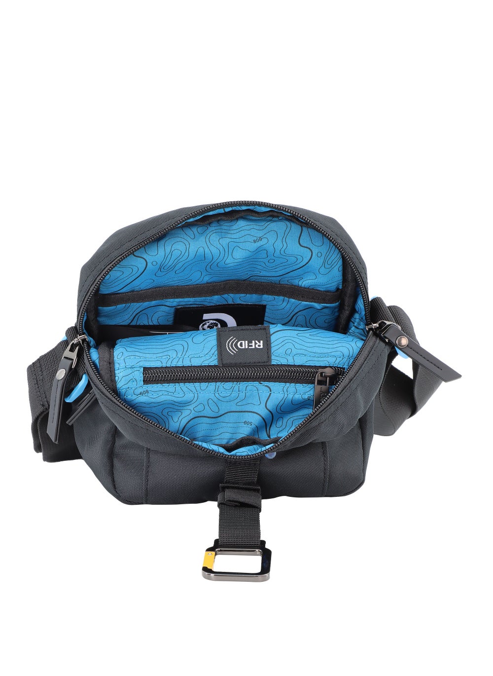 buy-discovery-discovery-icon-flap-over-utility-bag-2-8l-black-zipper-compartment-casual-shoulder-bag-for-men-and-women-removable-shoulder-strap-secure-rfid-pocket_vsw