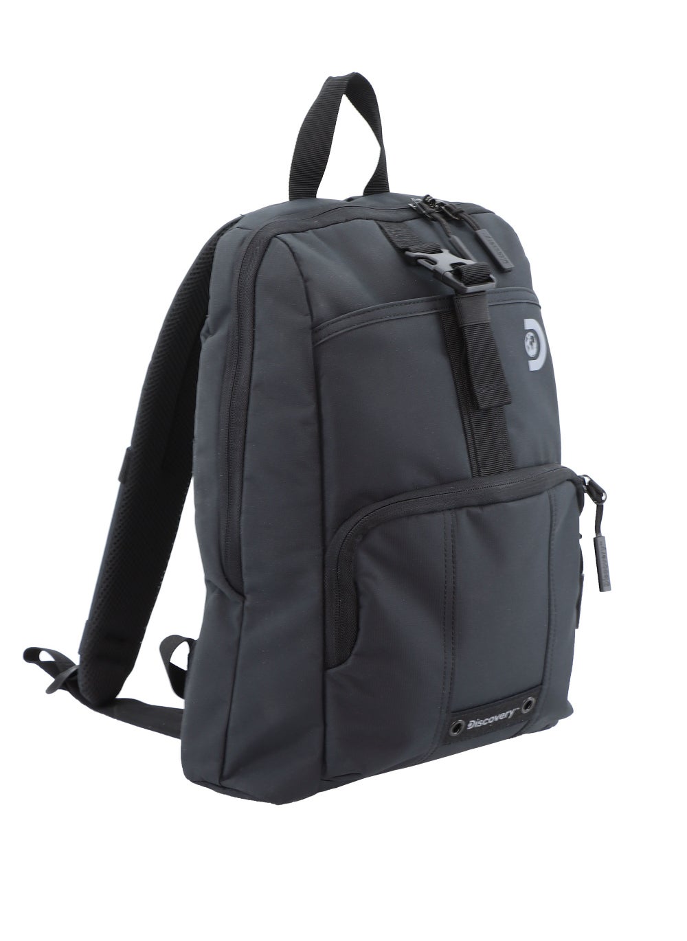 buy-discovery-discovery-shield-rpet-polyester-urban-backpack-black-durable-water-resistant-causal-daypack-with-padded-rfid-pocket-outdoor-travel-business-bag-for-men-and-women_rqi