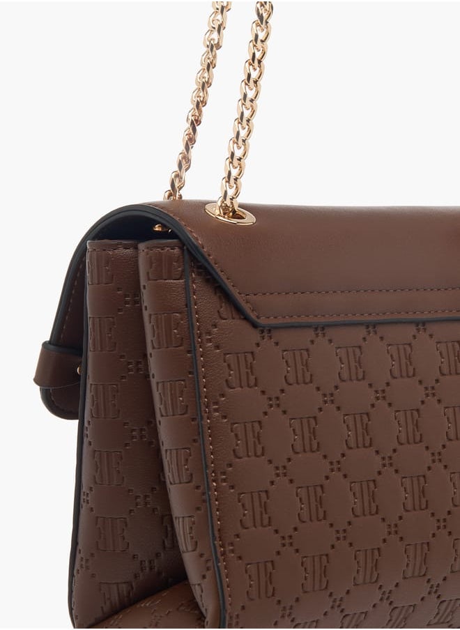 buy-elle-womens-monogram-embossed-crossbody-bag-with-chain-strap-and-twist-lock-closure_5o9