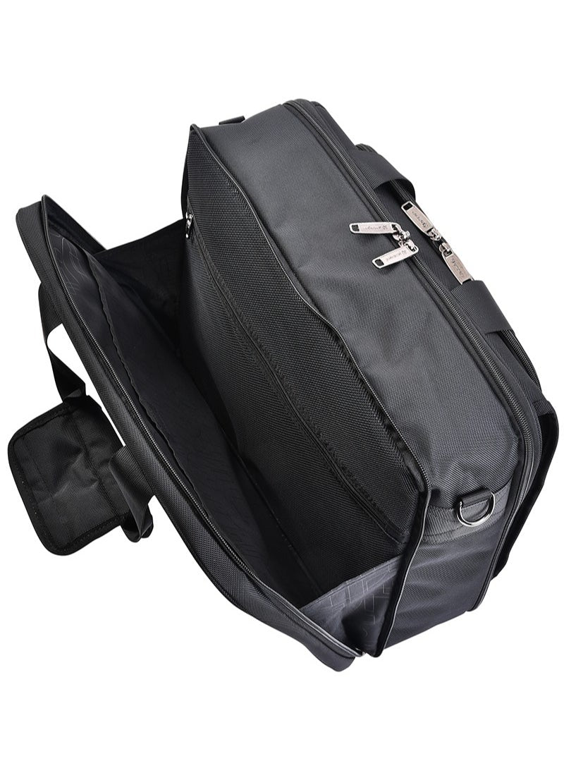 buy-eminent-premium-17-inch-shoulder-business-laptop-bag-polyester-light-weight-180deg-opening-business-laptop-case-for-men-women-on-travel-business-v322-black_bmj