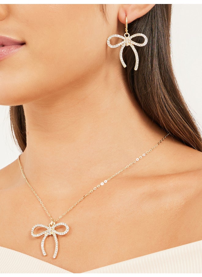 buy-styli-styli-embellished-bow-pendant-necklace-and-hoop-earrings-set_ksp