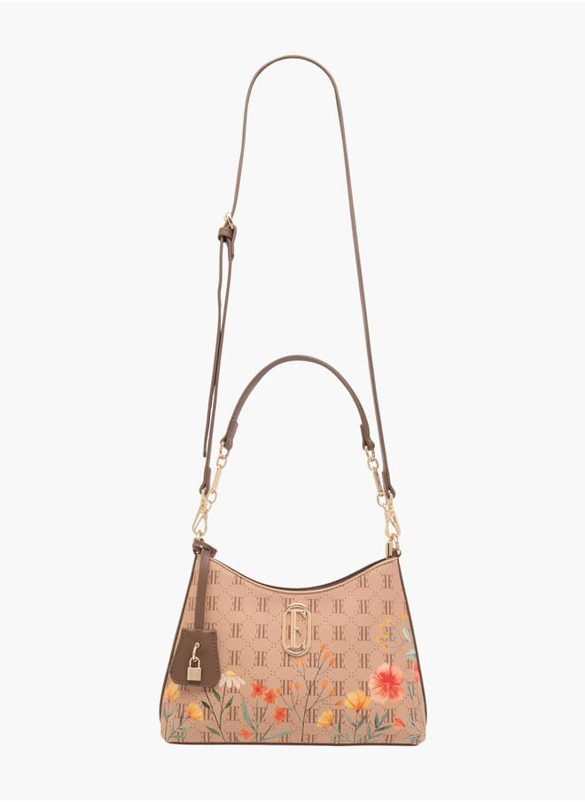 buy-elle-women-monogram-print-shoulder-bag-with-zip-closure-and-adjustable-strap_6vp