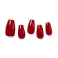 أظافر Magic Press Amaranth Red الفورية والمرنة