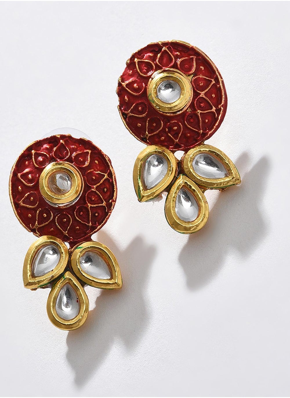buy-sohi-stone-studded-beaded-layered-necklace-earrings_2mr