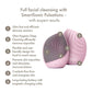 Pink Sonic 5-in-1 Facial Cleansing & Exfoliating Brush
