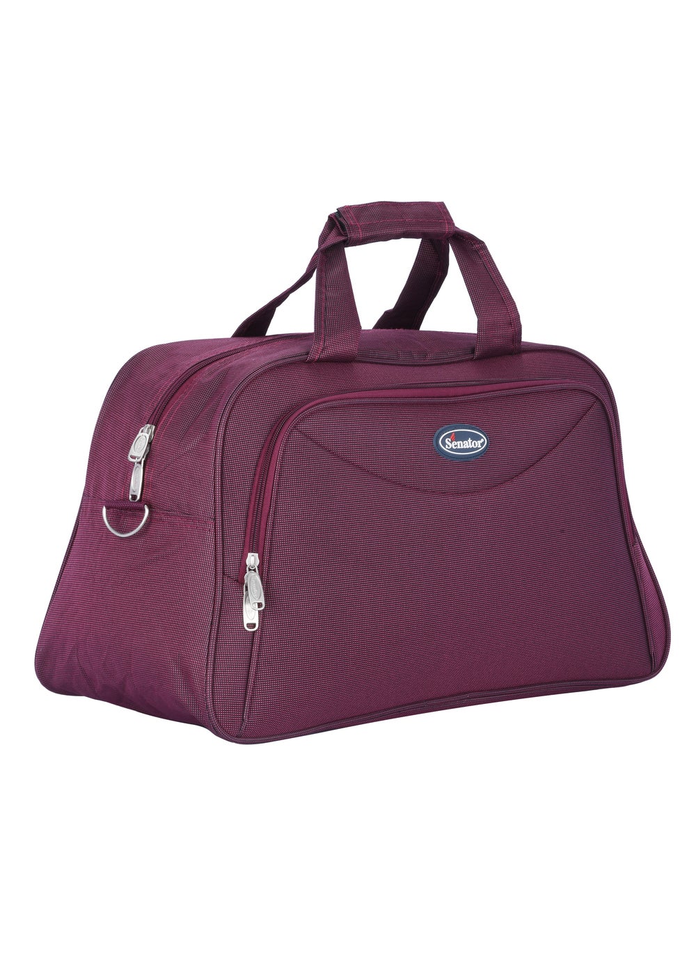 buy-senator-travel-duffle-bag-for-unisex-lightweight-nylon-bag-multi-pocket-water-scratch-resistant-adjustable-shoulder-strap-weekend-bag-convenient-carry-on-luggage-for-camping-training-34l-maroon-ea218_w6w