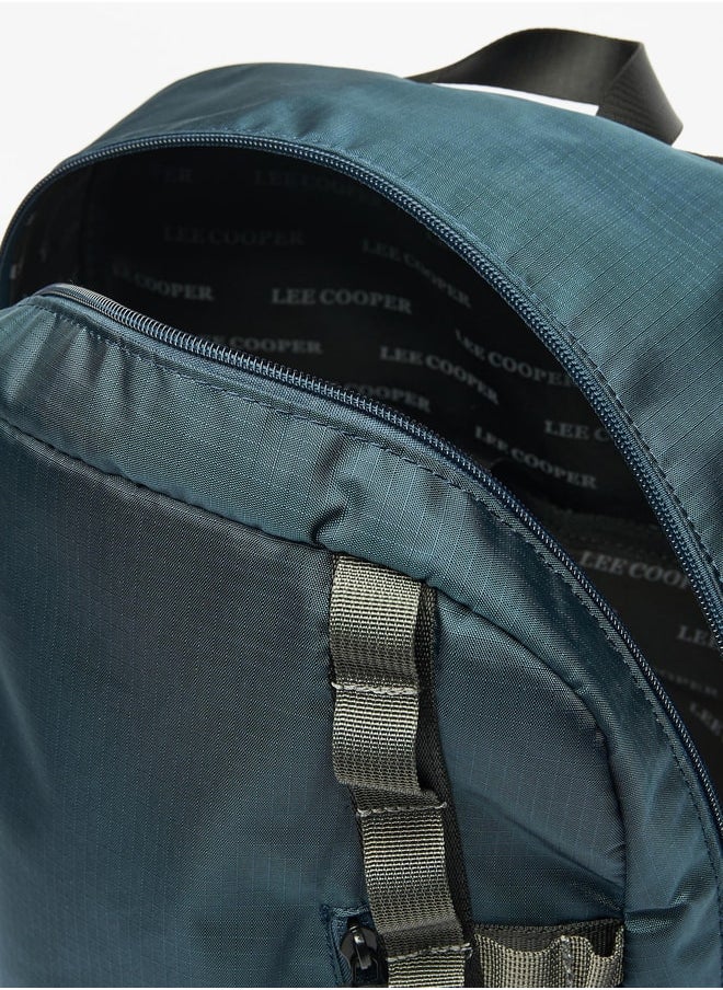 buy-lee-cooper-men-s-logo-print-backpack-with-adjustable-straps-and-zip-closure_9xv