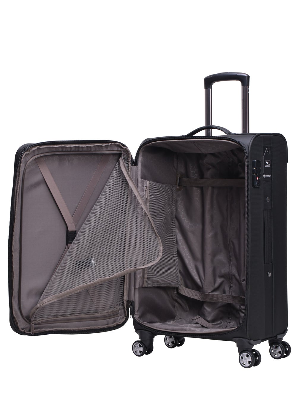 buy-eminent-soft-shell-travel-bag-expandable-luggage-trolley-for-unisex-polyester-light-weight-suitcase-with-tsa-lock-4-quiet-double-spinner-wheels-v6093sz_fuf