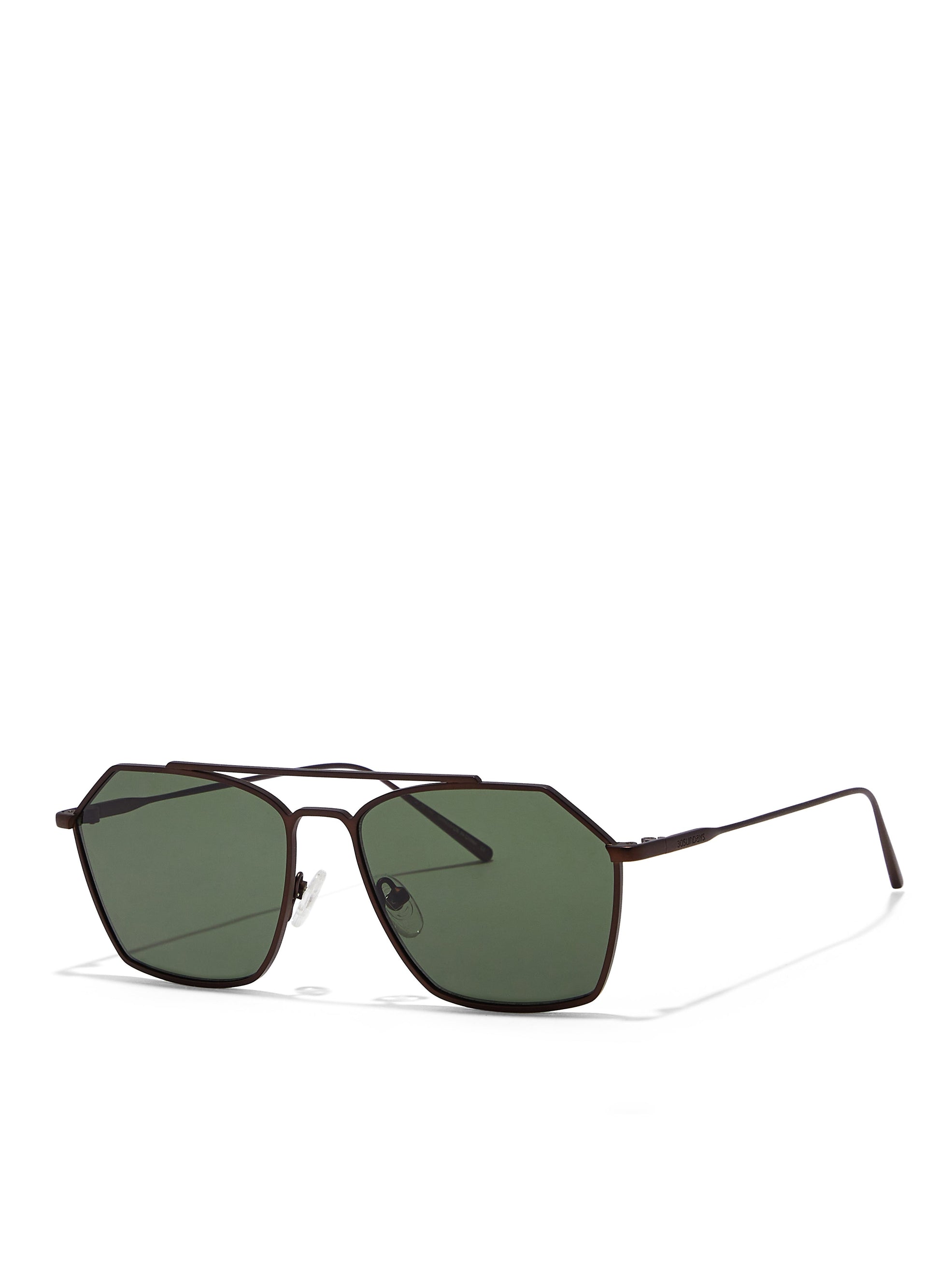 buy-30sundays-30sundays-figaro-men-sunglasses-aviator-sunglasses-uv-protection-uv400-brown-green_ebm