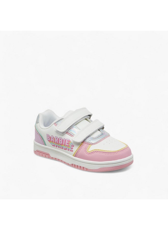 buy-barbie-girls-panelled-sneakers-with-hook-and-loop-closure_98e