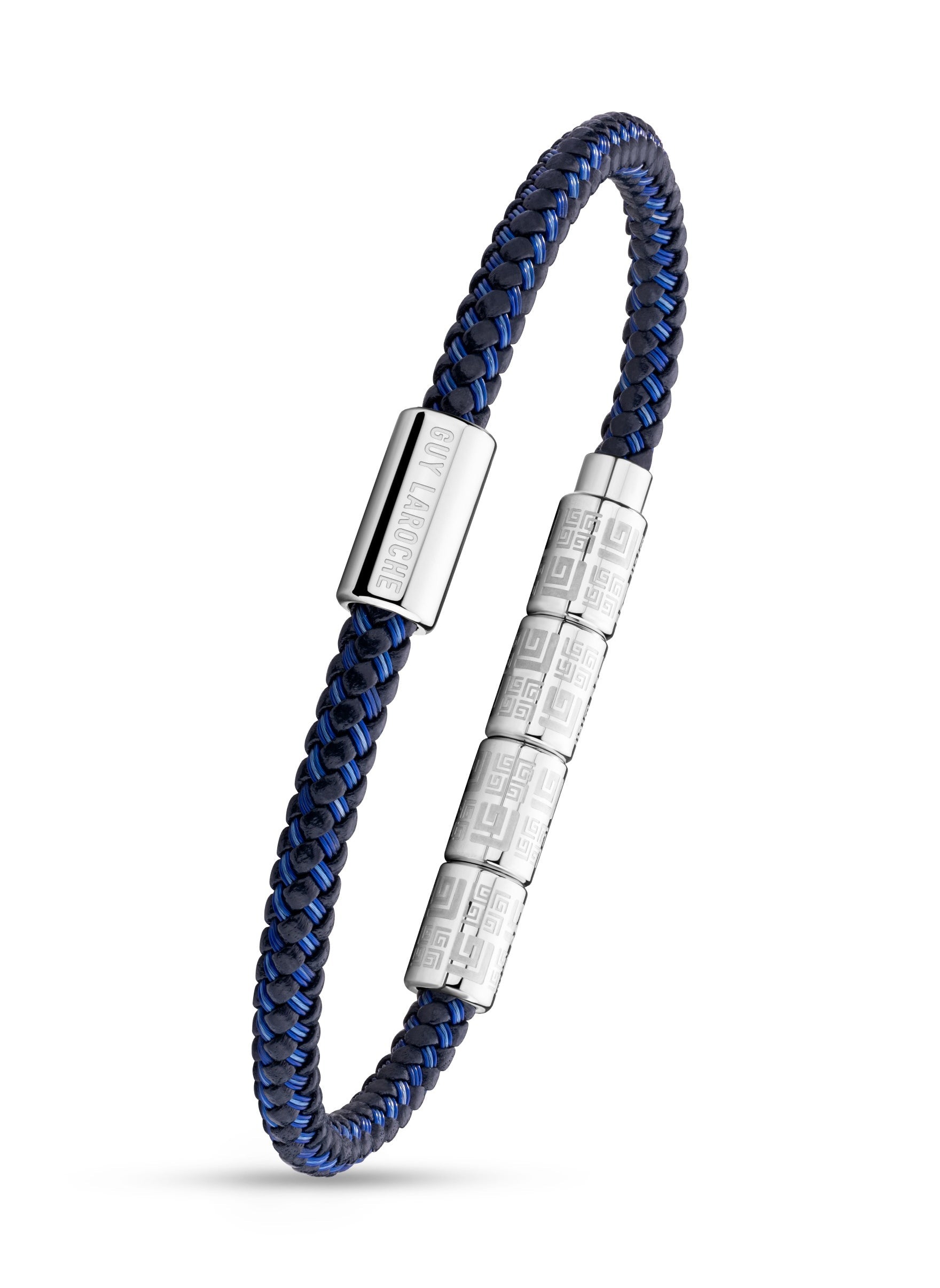 buy-guy-laroche-pierre-blue-cord-bracelet-for-men_6yi