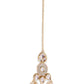 Elegant Kundan Studded Maang Tikka - Gold-Plated Brass