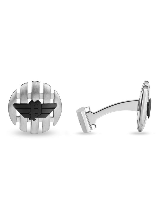 buy-police-onset-cufflinks-for-men-convex-design-with-black-p-wing-logo_ubv
