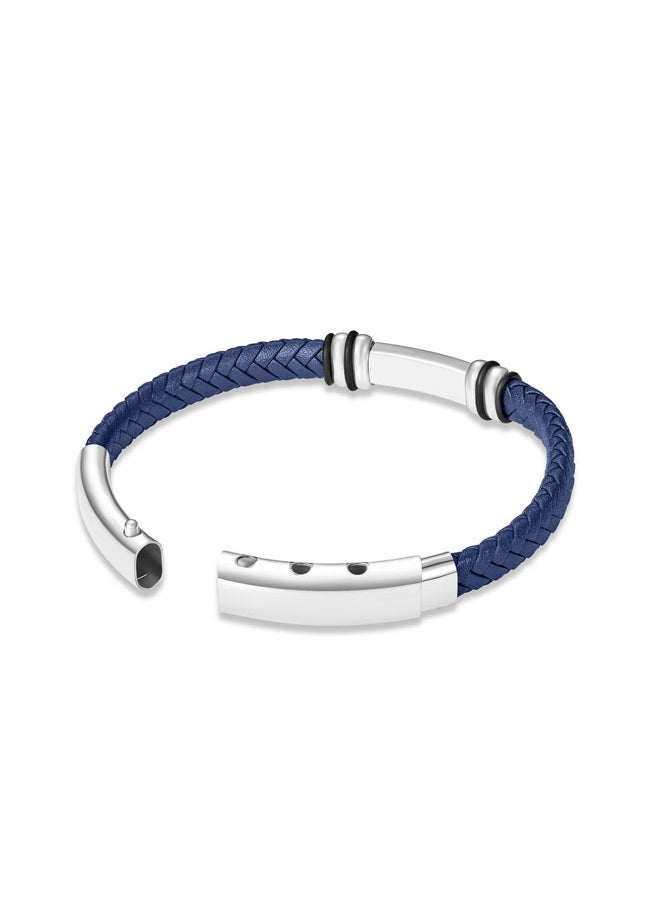 buy-police-highbridge-braceletbraided-blue-leather-with-adjustable-stainless-steel-clipmen-s-rugged-and-refined-style_fly