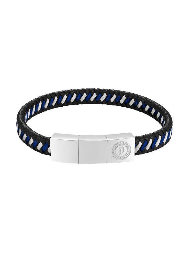 buy-police-twist-black-and-navy-woven-leather-with-stainless-steel-motif-gents-braceletpeagb0034001_0bu