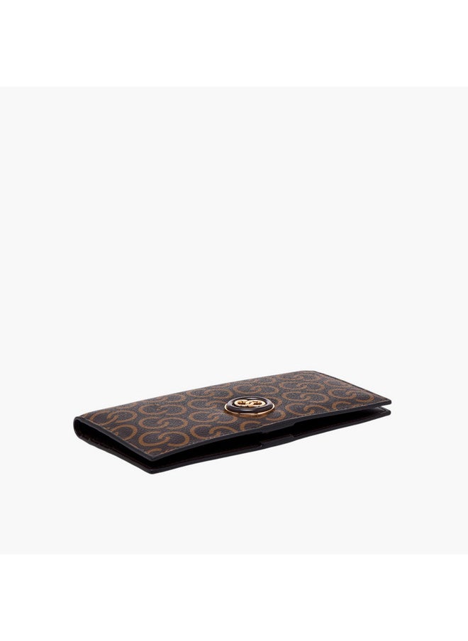 buy-celeste-women-monogram-print-bi-fold-wallet-with-snap-button-closure_plv