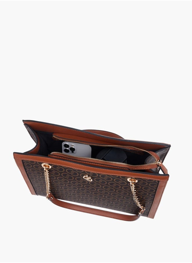 buy-celeste-women-monogram-print-tote-bag-with-double-handle-and-zip-closure_oze