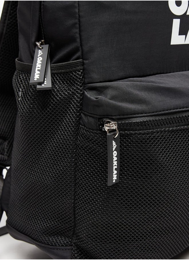 buy-oaklan-by-shoexpress-logo-print-backpack-with-adjustable-straps-40x30x15-cm_m7v
