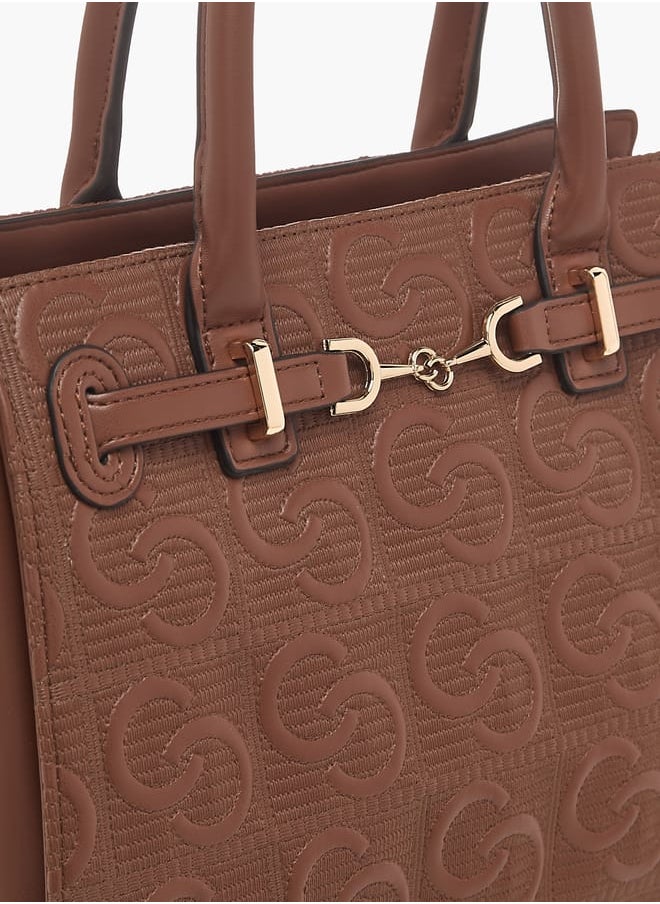 buy-celeste-womens-monogram-embossed-tote-bag-with-handles-and-zip-closure_wpg