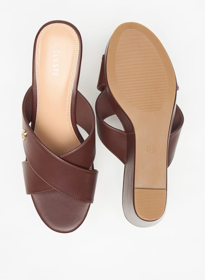 buy-celeste-women-s-solid-slip-on-wedge-sandals-with-cross-strap_k05