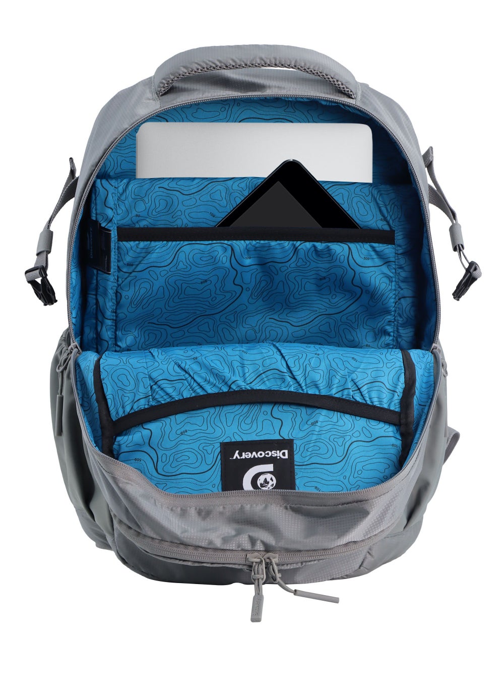 buy-discovery-discovery-outdoor-23l-backpack-grey-for-aventure-durable-lightweight-water-resistant-multi-compartment-bag-for-men-women-hiking-trekking-camping-travel_0h9
