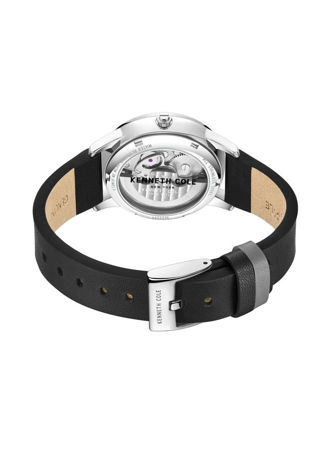 buy-kenneth-cole-new-york-36mm-automatic-women-s-watch-with-black-genuine-leather-strap_isc