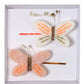 Elegant Butterfly Embroidered Hair Pins