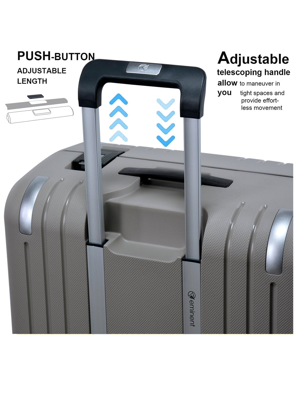 buy-eminent-vertica-hard-case-travel-bag-luggage-trolley-polypropylene-lightweight-suitcase-4-quiet-double-spinner-wheels-with-tsa-lock-b0006-grey_wr0