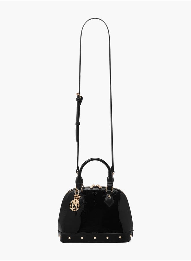buy-elle-women-monogram-embossed-tote-bag-with-top-handles-and-detachable-strap_myf