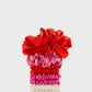 Scarlet Bon Bon Silk Scrunchie Ensemble - 5 Deluxe Pieces