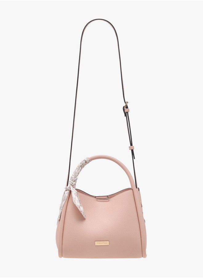 buy-paprika-solid-tote-bag-with-adjustable-strap-and-scarf-accent_qbb