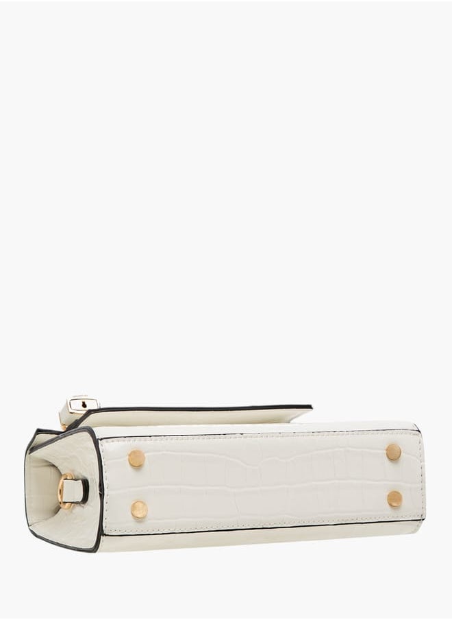 buy-elle-women-textured-satchel-bag-with-detachable-strap-and-flap-closure_q40
