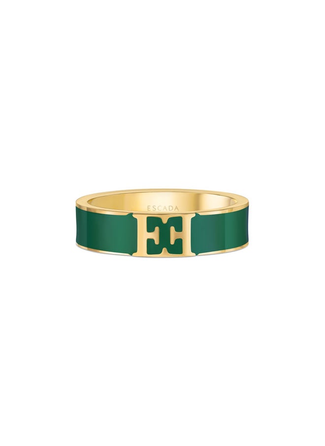 buy-escada-scarlett-gold-plated-ring-with-logo-cutout-and-green-enamel-detail_ljl