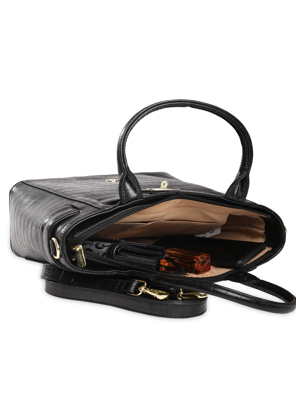 buy-caprese-caprese-treza-croco-black-faux-leather-medium-satchel-bag_cg2