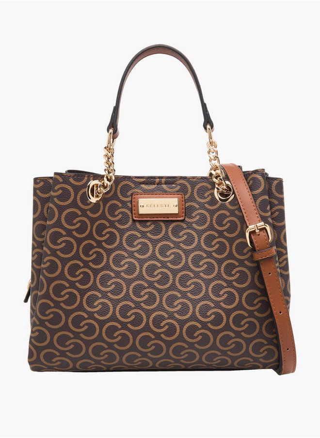 buy-celeste-monogram-print-tote-bag-with-double-handles-and-adjustable-strap_7np