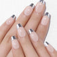 Magic Press Silver Chic French - أظافر فرنسية فاخرة